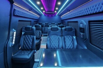 Newark Sprinter Bus Interior