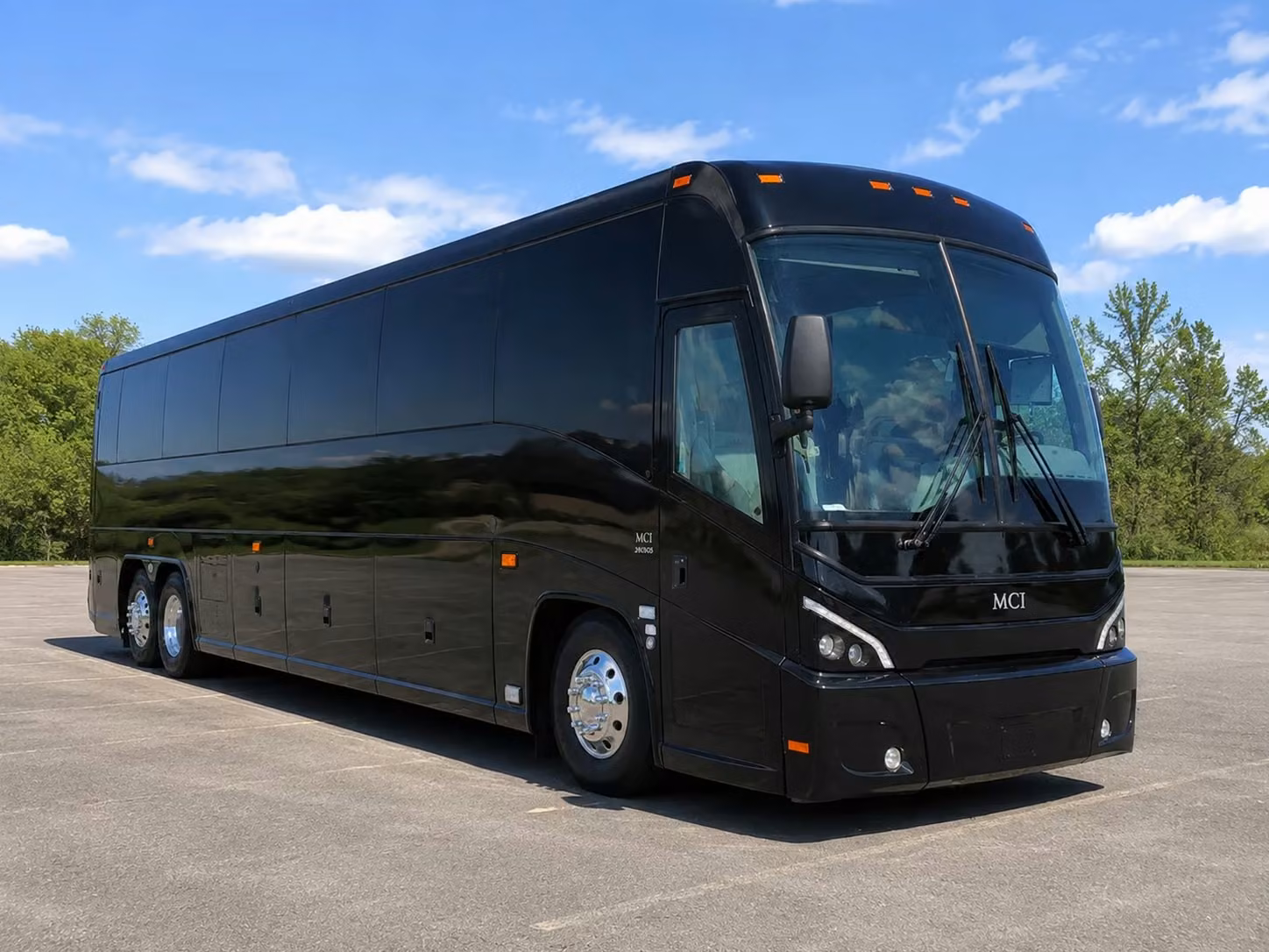 56 passenger charter bus