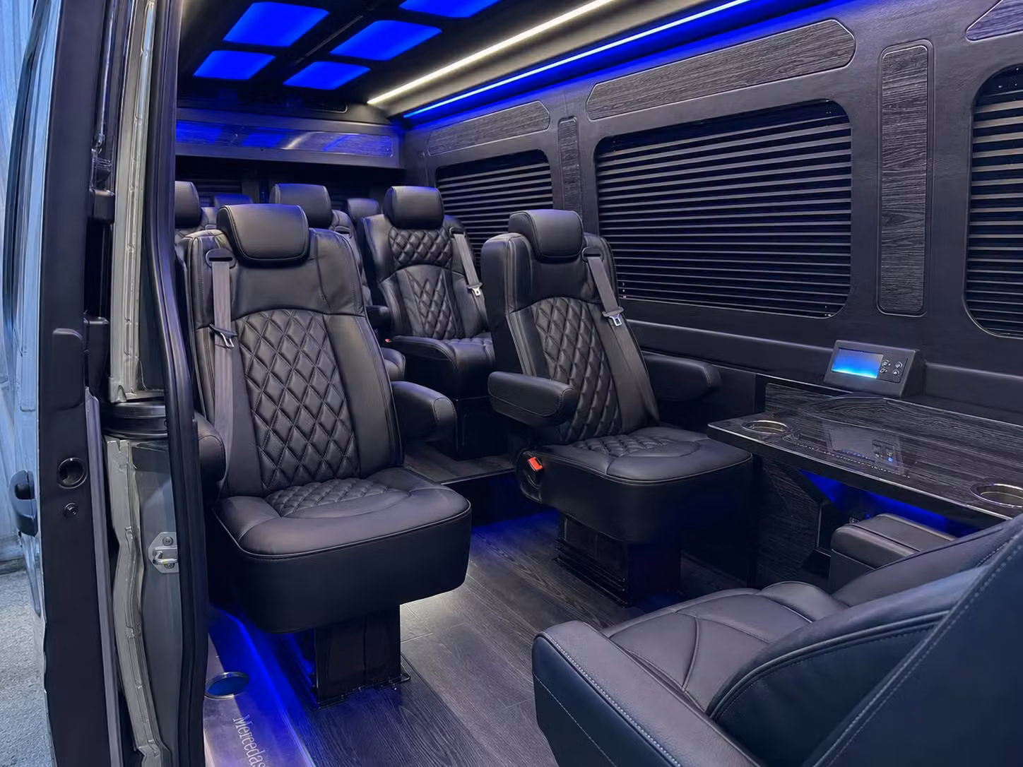 sprinter van transportation for groups and events across newark